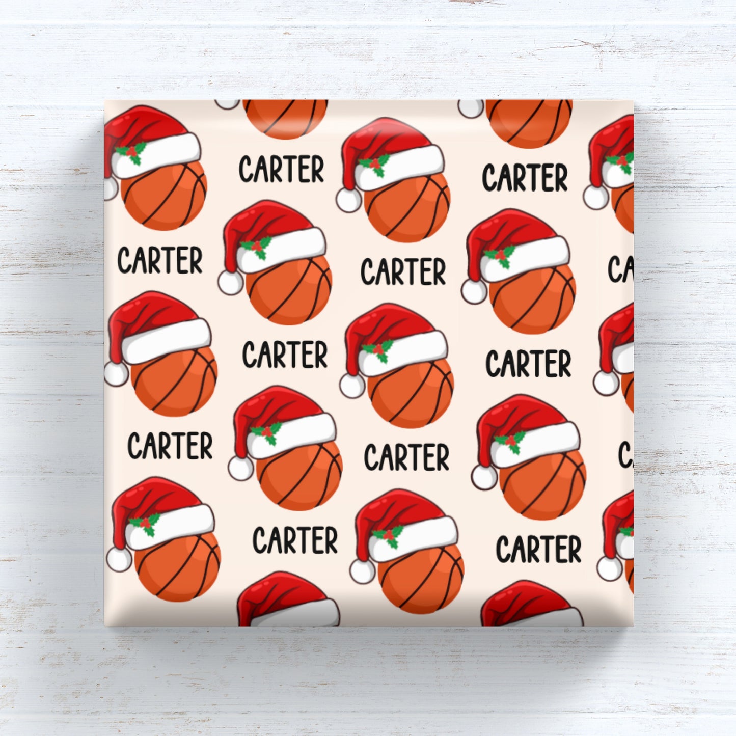 Basketball Santa