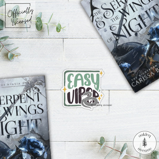 Easy Viper Sticker | Crowns of Nyaxia Merch