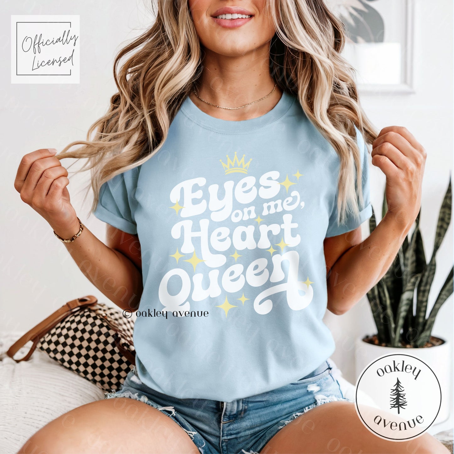 Eyes On Me Heart Queen T-shirt | Licensed Nisha J. Tuli Merch
