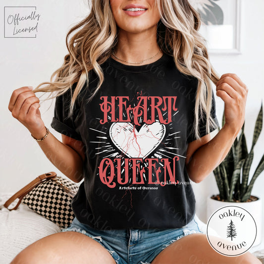 Heart Queen T-shirt | Artefacts of Ouranos Merch