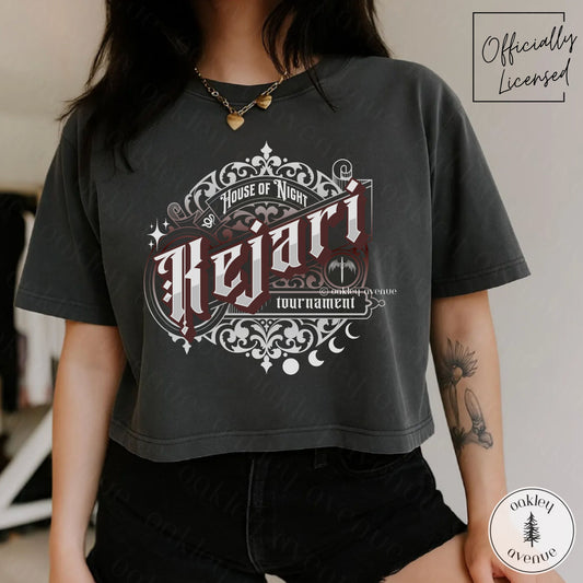 Kejari Tournament Crop Top | Crowns of Nyaxia Merch