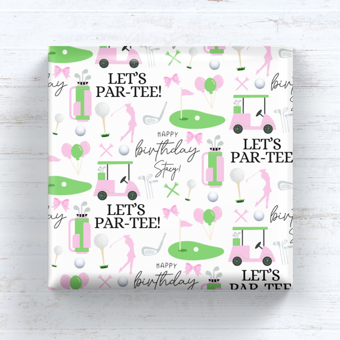 Let's Par-Tee - Pink