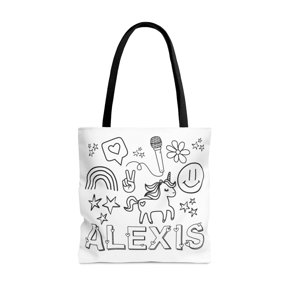 Rainbow Unicorn Tote