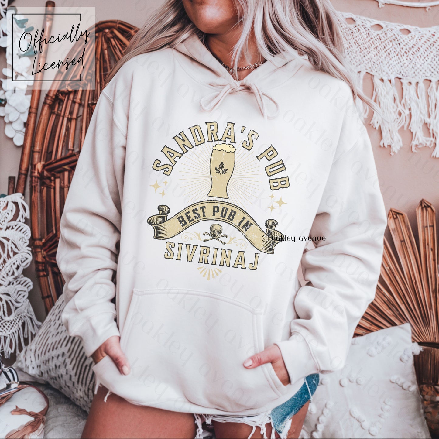Sandra's Pub Hoodie | Crowns of Nyaxia Merch