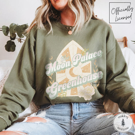 Moon Palace Greenhouse Sweatshirt | Crowns of Nyaxia Merch