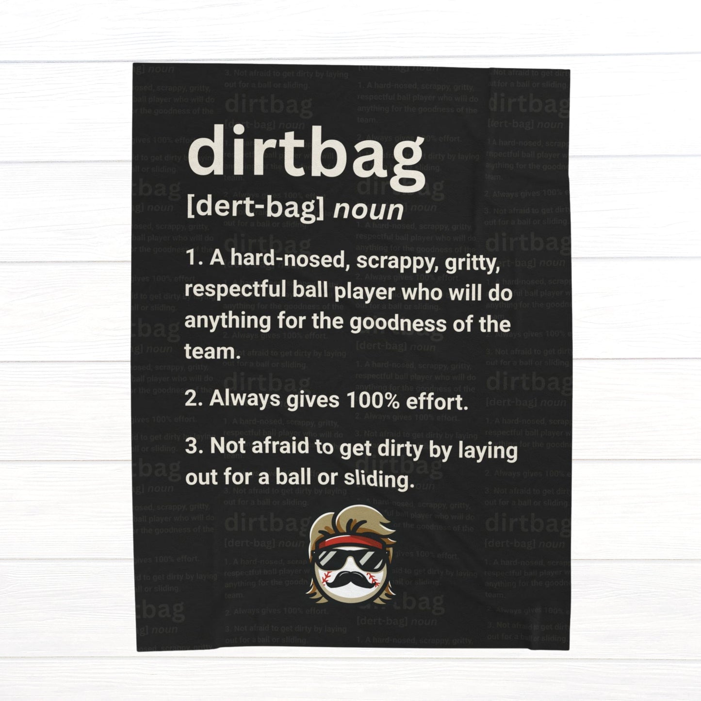 Dirtbags Dictionary Blanket