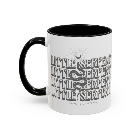 Repeating Little Serpent Mug | Crowns of Nyaxia Merch
