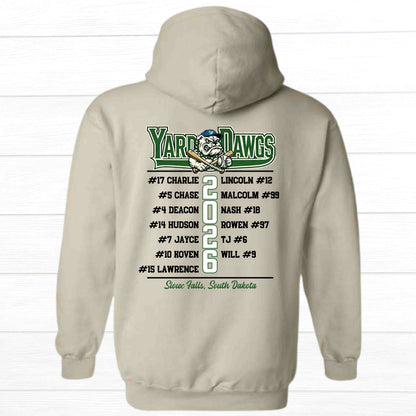 Yard Dawgs Team Roster [Long Sleeve]