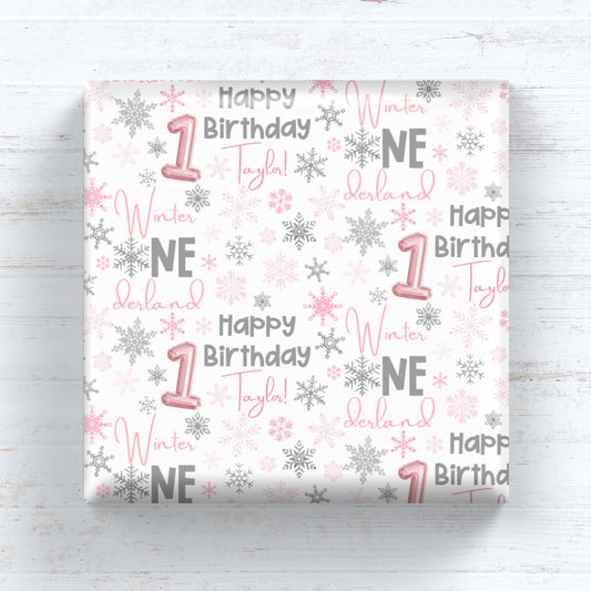 Winter ONEderland - Pink