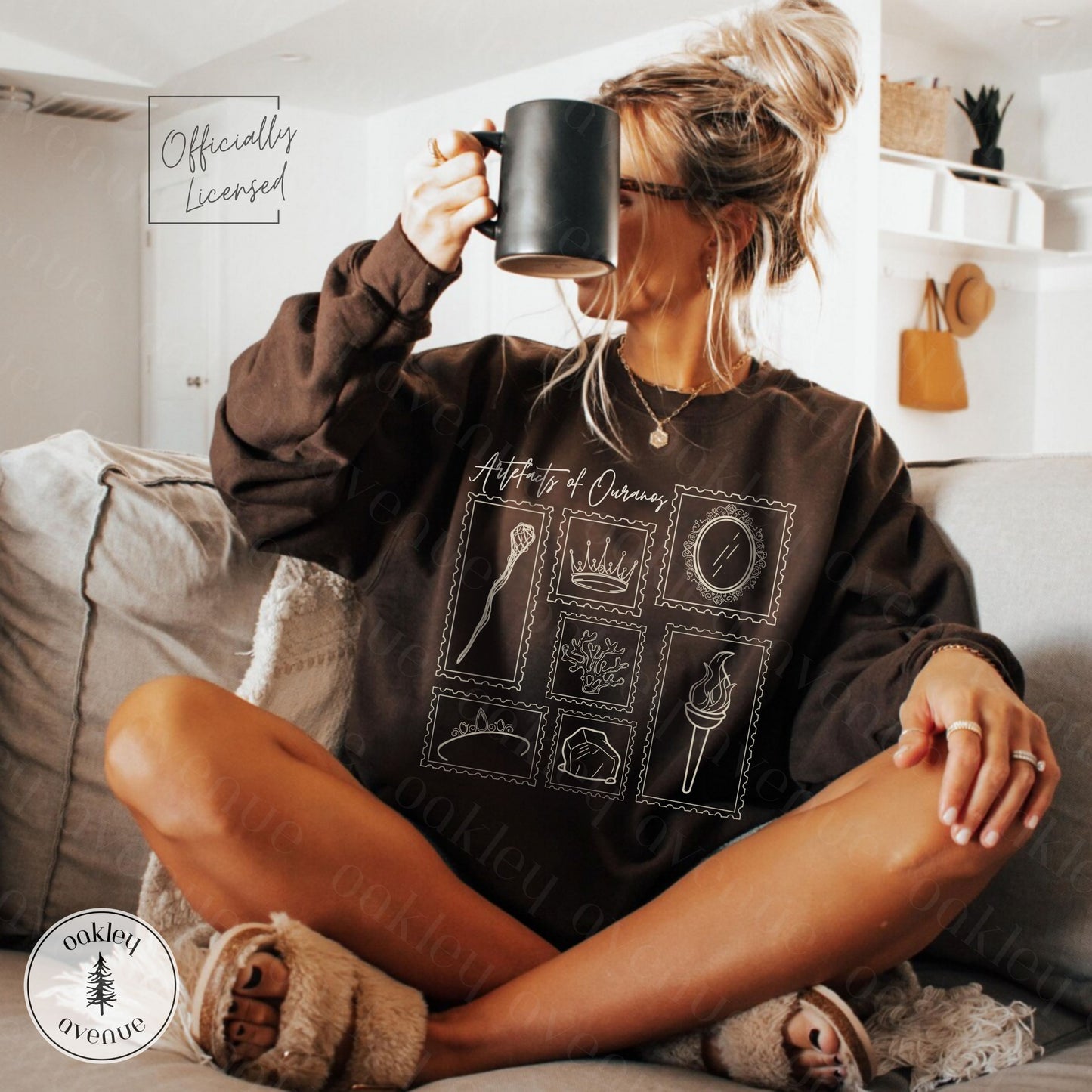 Artefact Stamps Sweatshirt | Artefacts of Ouranos Merch