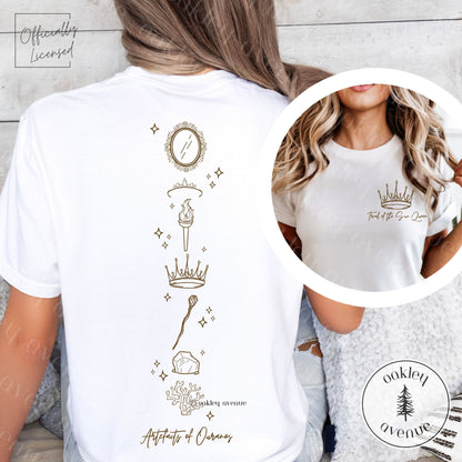Artefact Stamps T-shirt | Artefacts of Ouranos Merch