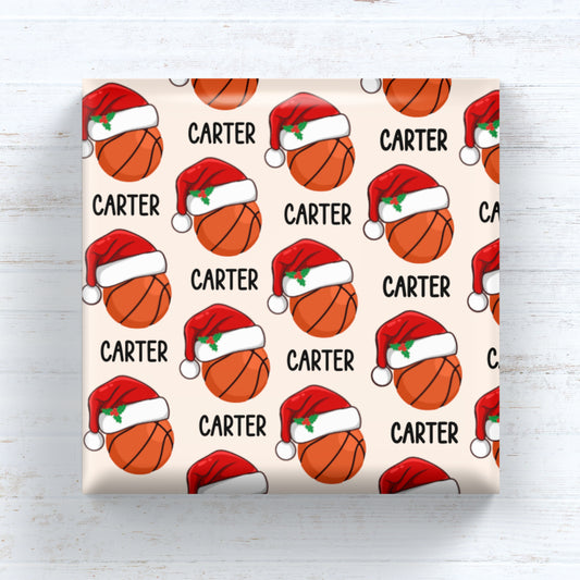 Basketball Santa