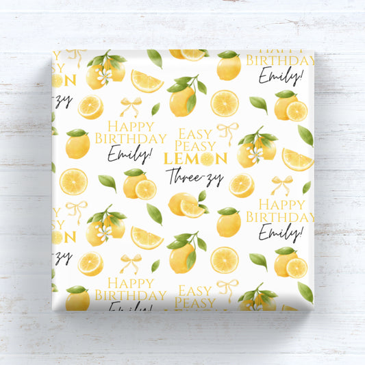 Easy Peasy Lemon Three-zy