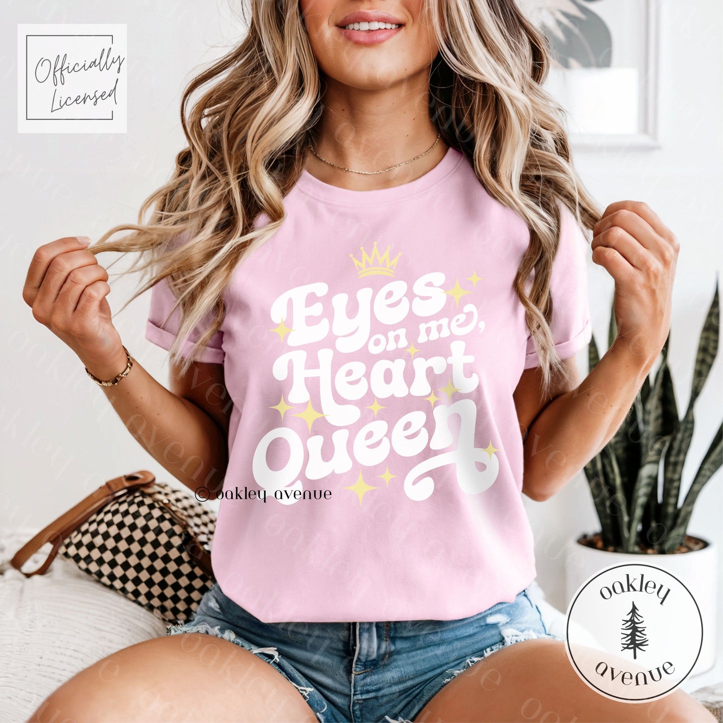 Eyes On Me Heart Queen T-shirt | Licensed Nisha J. Tuli Merch