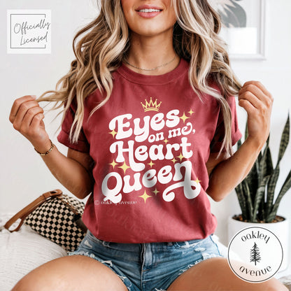 Eyes On Me Heart Queen T-shirt | Licensed Nisha J. Tuli Merch