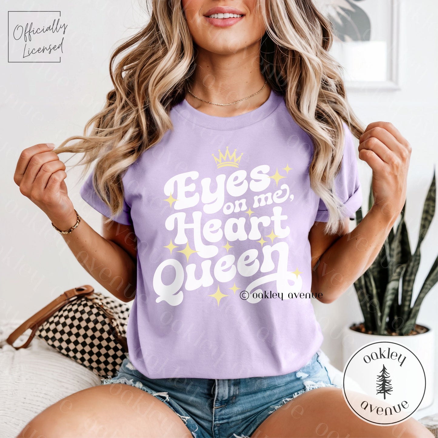 Eyes On Me Heart Queen T-shirt | Licensed Nisha J. Tuli Merch