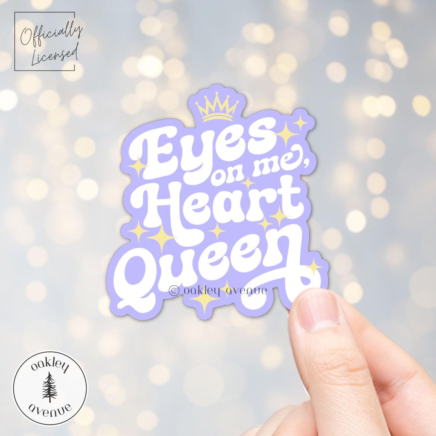Eyes On Me, Heart Queen Sticker | Artefacts of Ouranos Merch