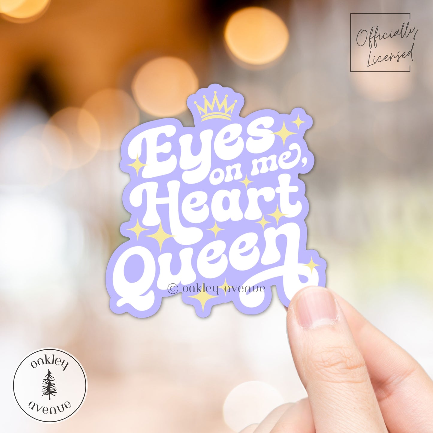 Eyes On Me, Heart Queen Sticker | Artefacts of Ouranos Merch