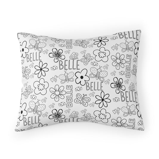 Flower Child | Color Your Own Pillowcase