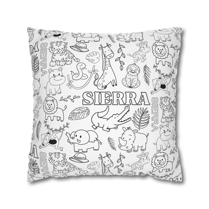 Jungle Safari Pillowcase