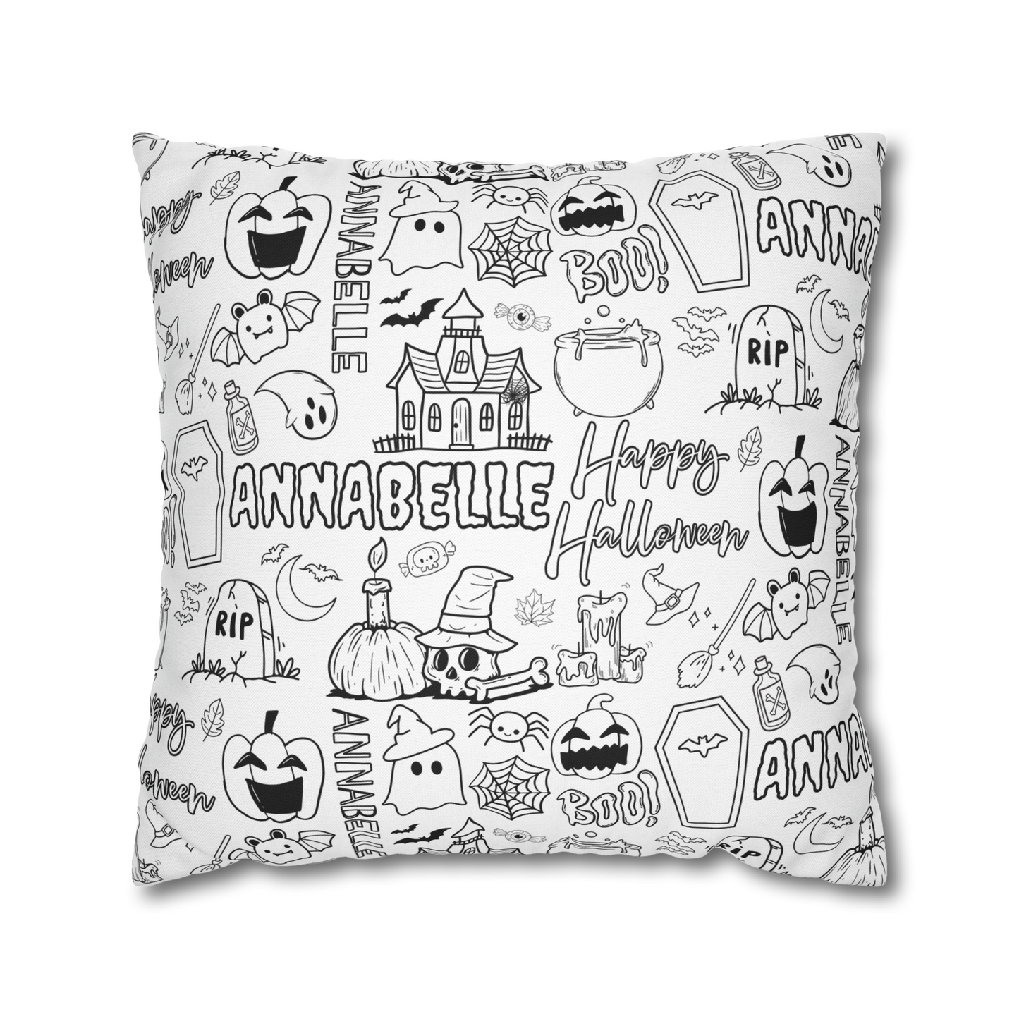 Happy Halloween Pillowcase