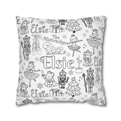 Nutcracker Ballet Pillowcase