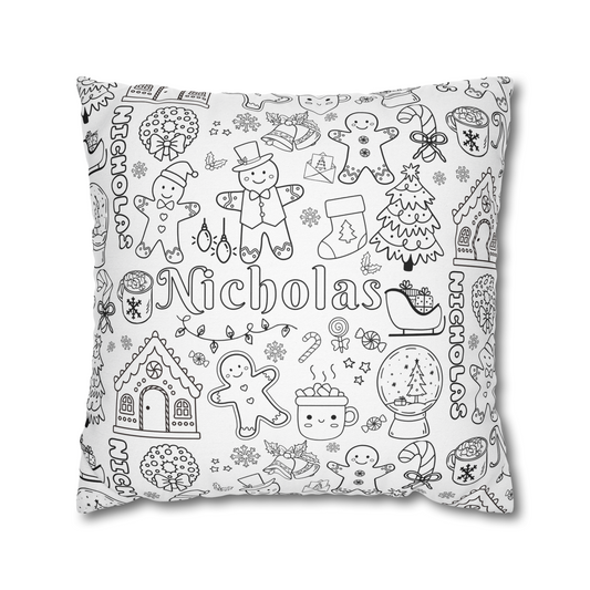 Gingerbread Fun Pillowcase