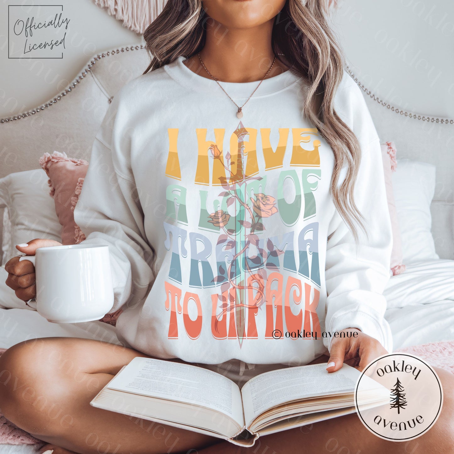 I Have A Lot Of Trauma To Unpack Sweatshirt | Artefacts of Ouranos Merch