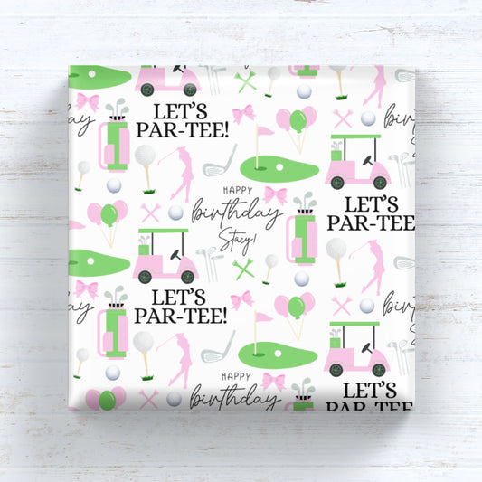 Let's Par-Tee - Pink