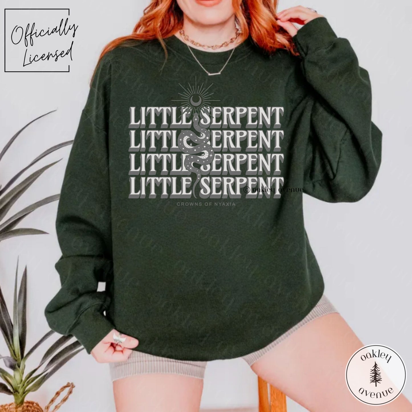 Little Serpent Sweatshirt | Crowns of Nyaxia Merch
