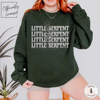 Little Serpent Sweatshirt | Crowns of Nyaxia Merch