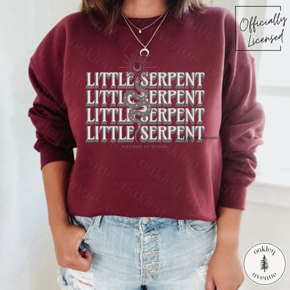 Little Serpent Sweatshirt | Crowns of Nyaxia Merch