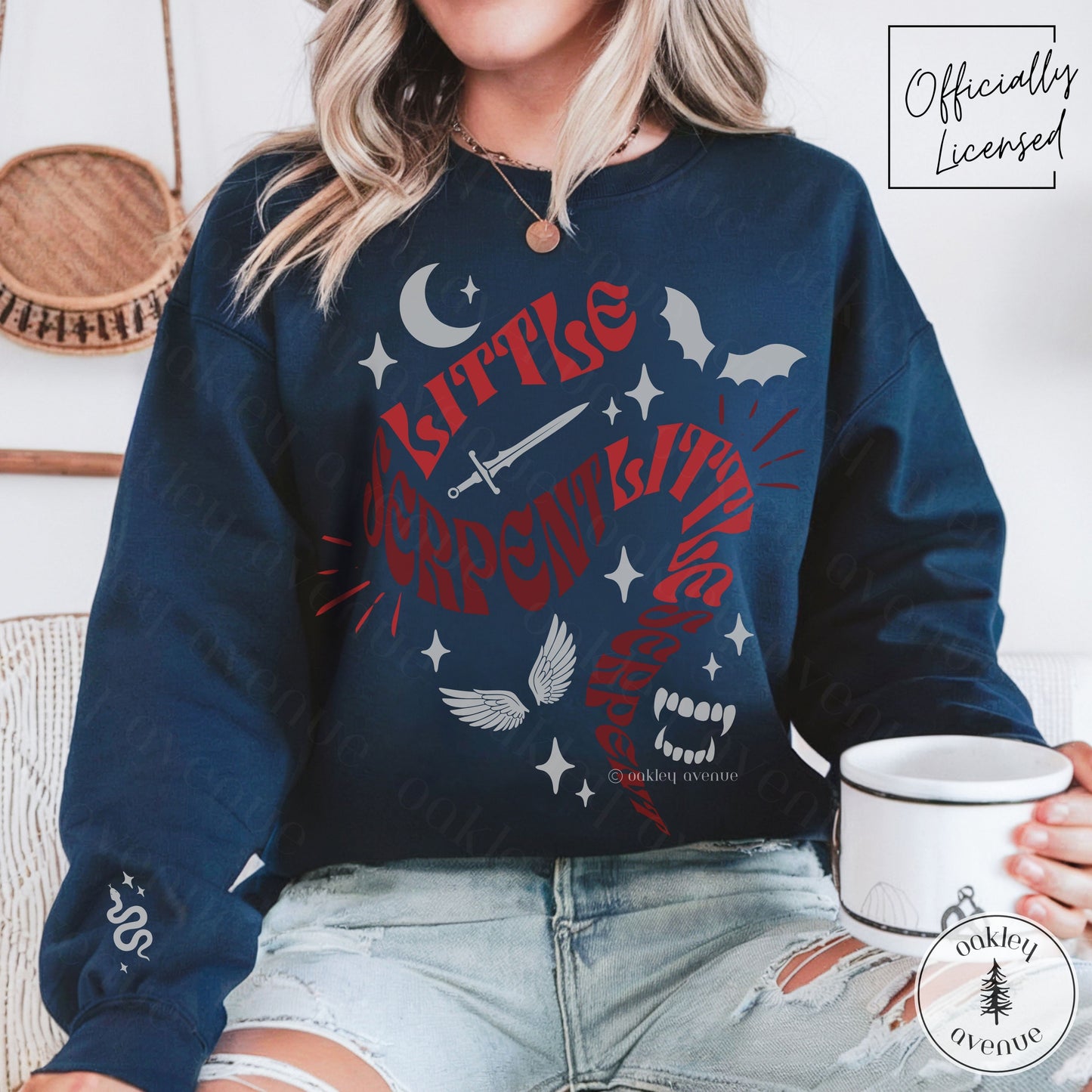 Little Serpent Sweatshirt | Crowns of Nyaxia Merch