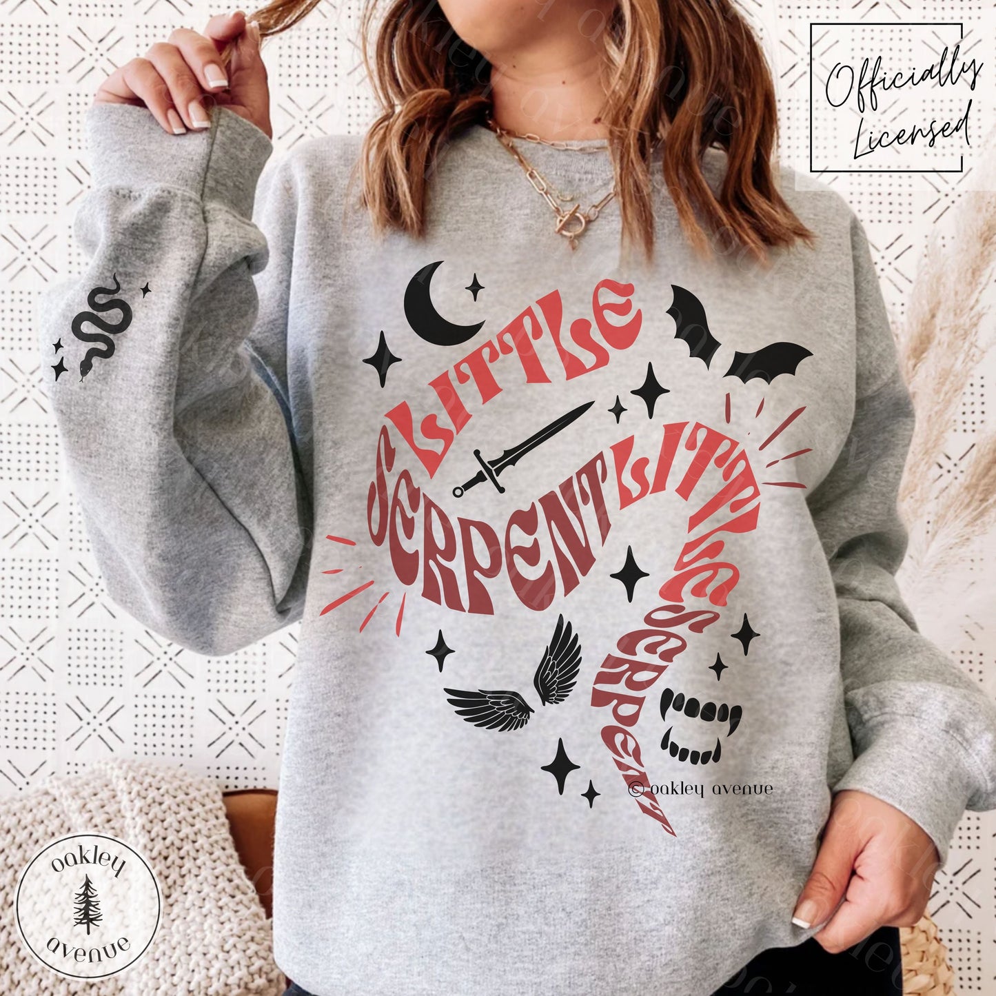 Little Serpent Sweatshirt | Crowns of Nyaxia Merch
