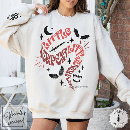 Little Serpent Sweatshirt | Crowns of Nyaxia Merch