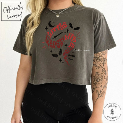 Little Serpent Crop Top | Crowns of Nyaxia Merch