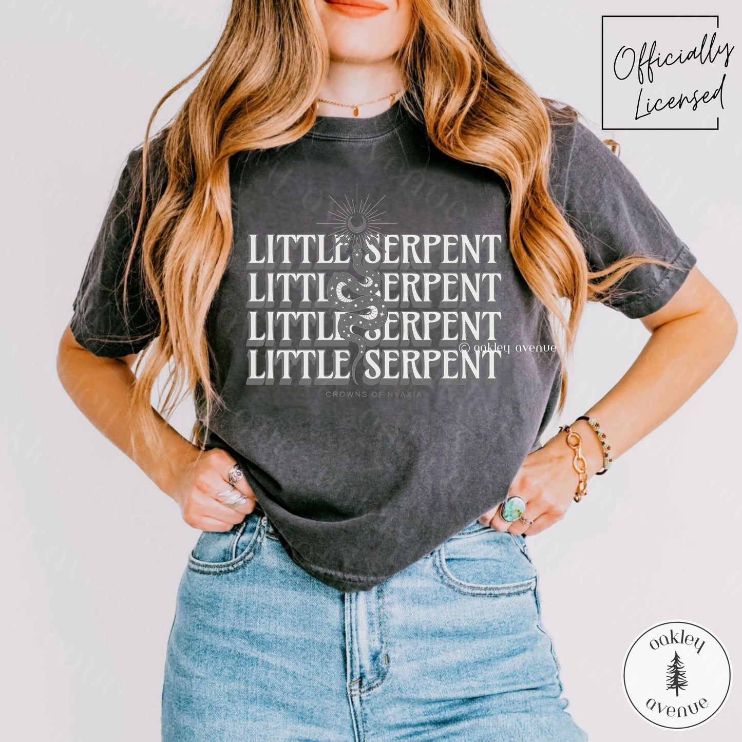Little Serpent Crop Top | Crowns of Nyaxia Merch