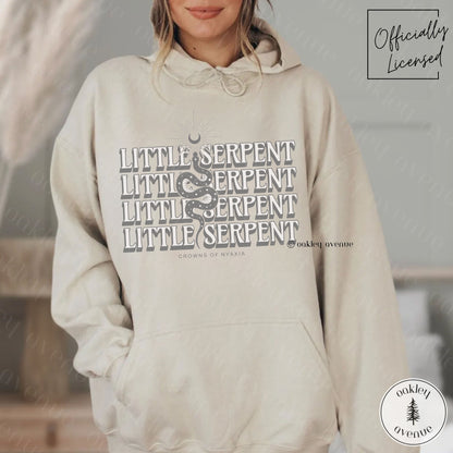 Little Serpent Hoodie | Crowns of Nyaxia Merch