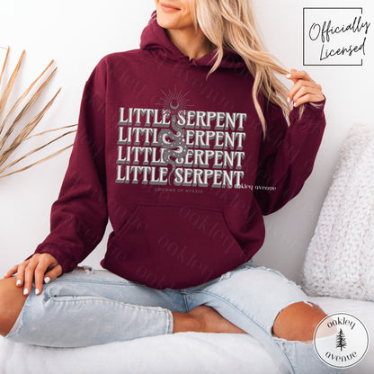 Little Serpent Hoodie | Crowns of Nyaxia Merch