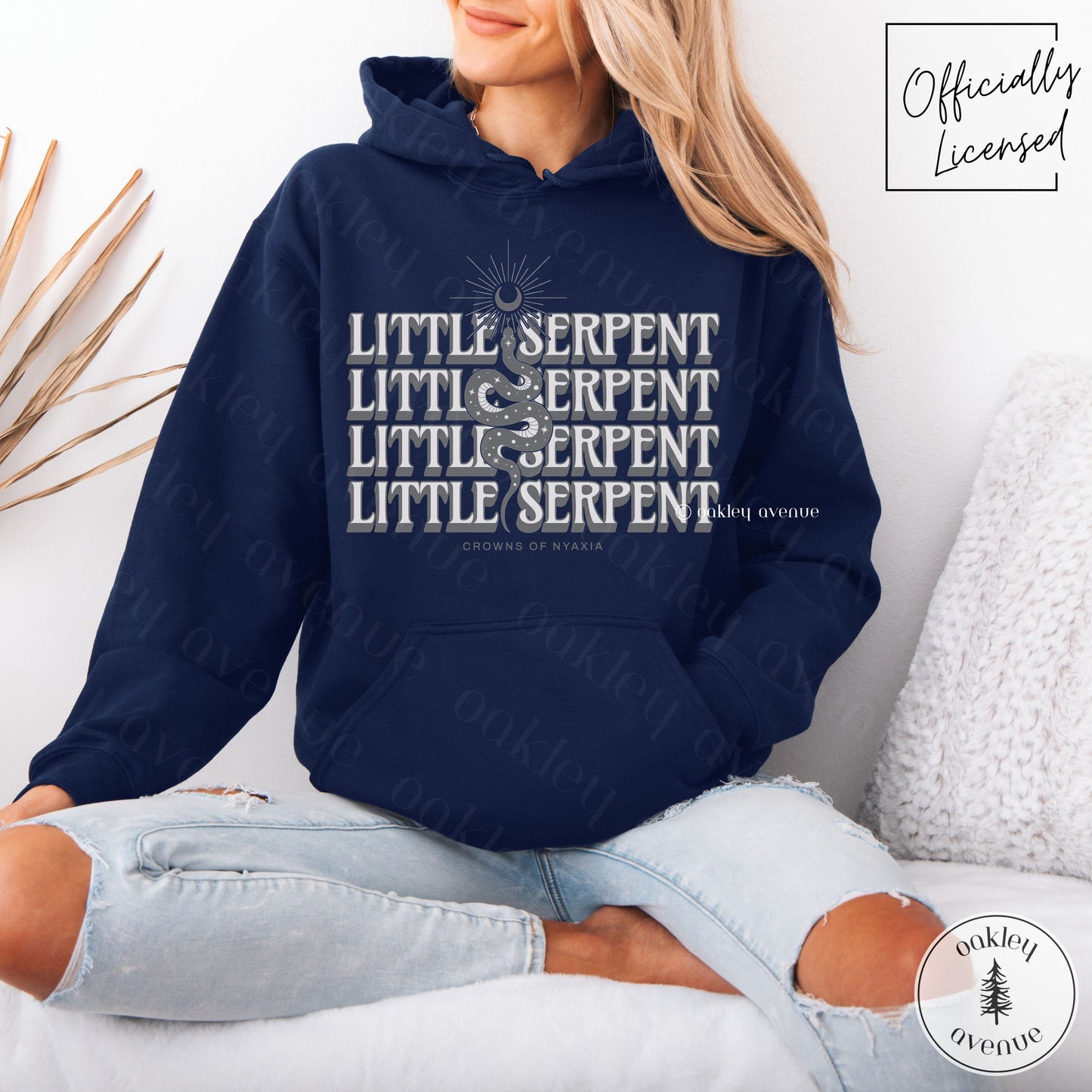 Little Serpent Hoodie | Crowns of Nyaxia Merch