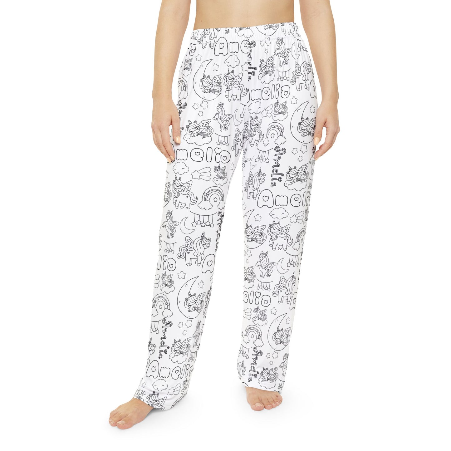 Winged Unicorn Adult Pajama Bottom