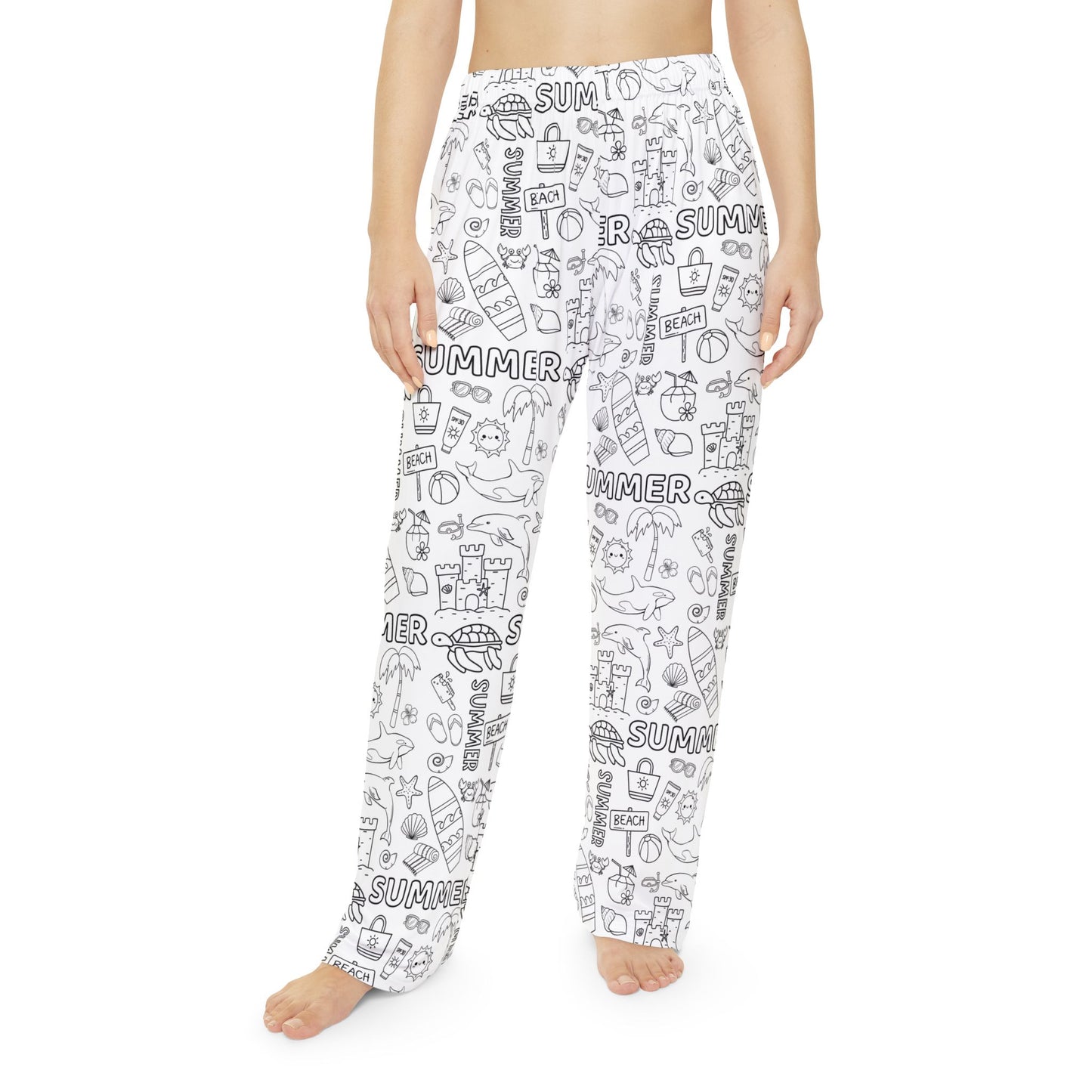 At The Beach Adult Pajama Bottom