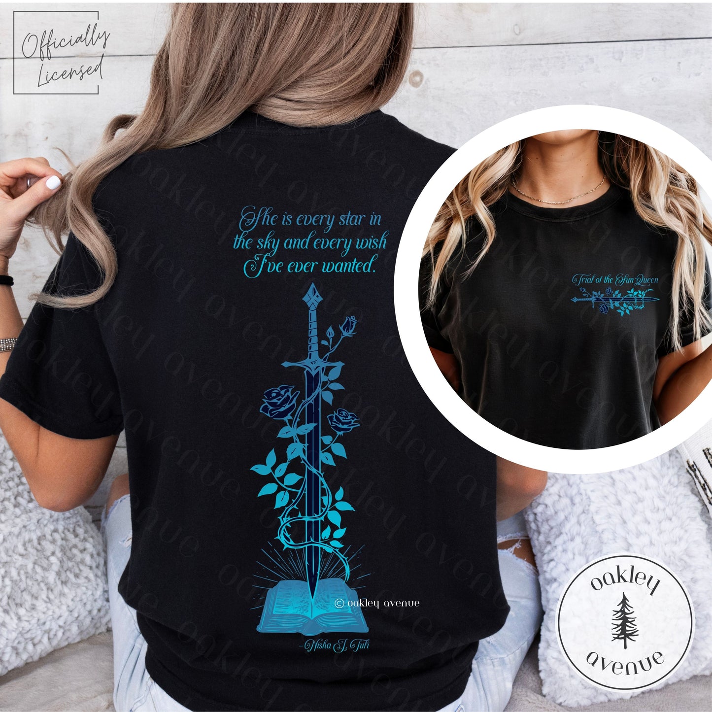 She's Every Star In The Sky T-shirt | Artefacts of Ouranos Merch