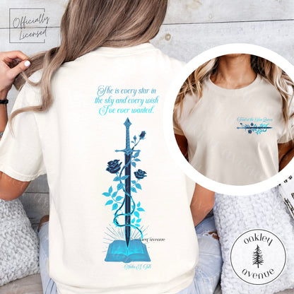 She's Every Star In The Sky T-shirt | Artefacts of Ouranos Merch