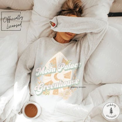 Moon Palace Greenhouse Sweatshirt | Crowns of Nyaxia Merch