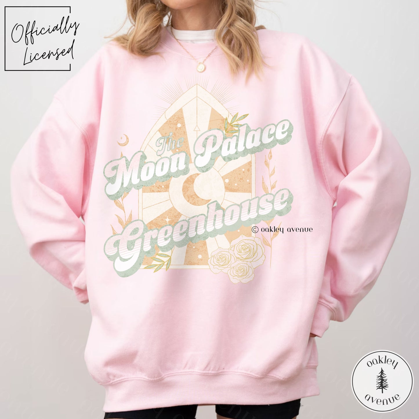 Moon Palace Greenhouse Sweatshirt | Crowns of Nyaxia Merch