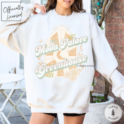 Moon Palace Greenhouse Sweatshirt | Crowns of Nyaxia Merch