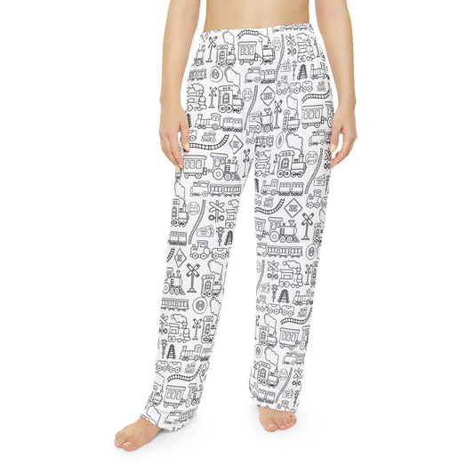 Trains | Adult Pajama Bottoms