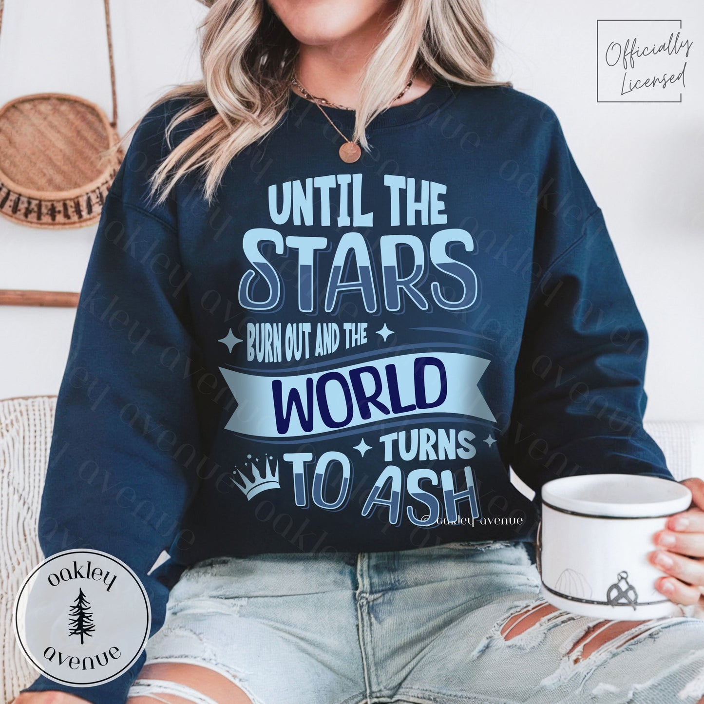 Until The Stars Burn Out Sweatshirt | Artefacts of Ouranos Merch