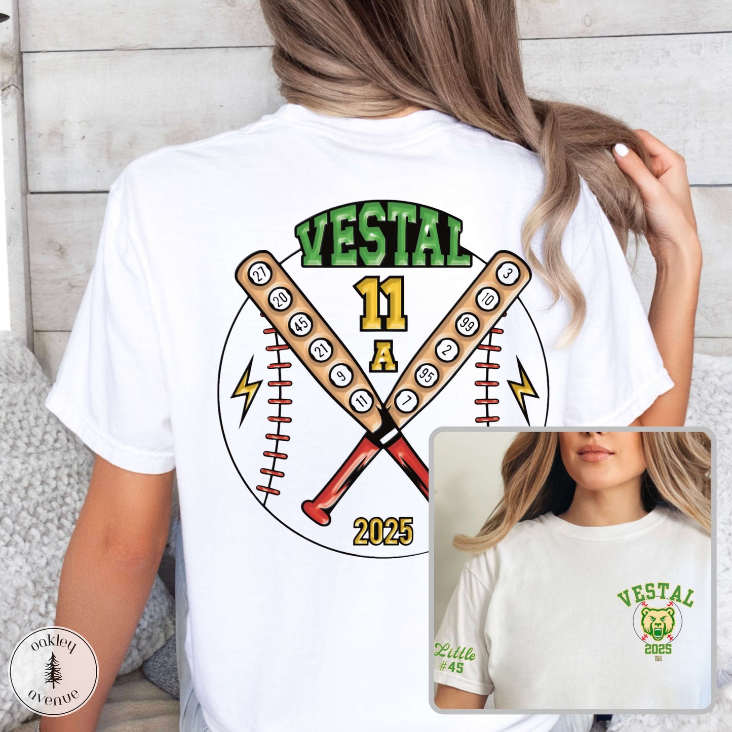 ⚾️ Vestal Team Roster Shirt